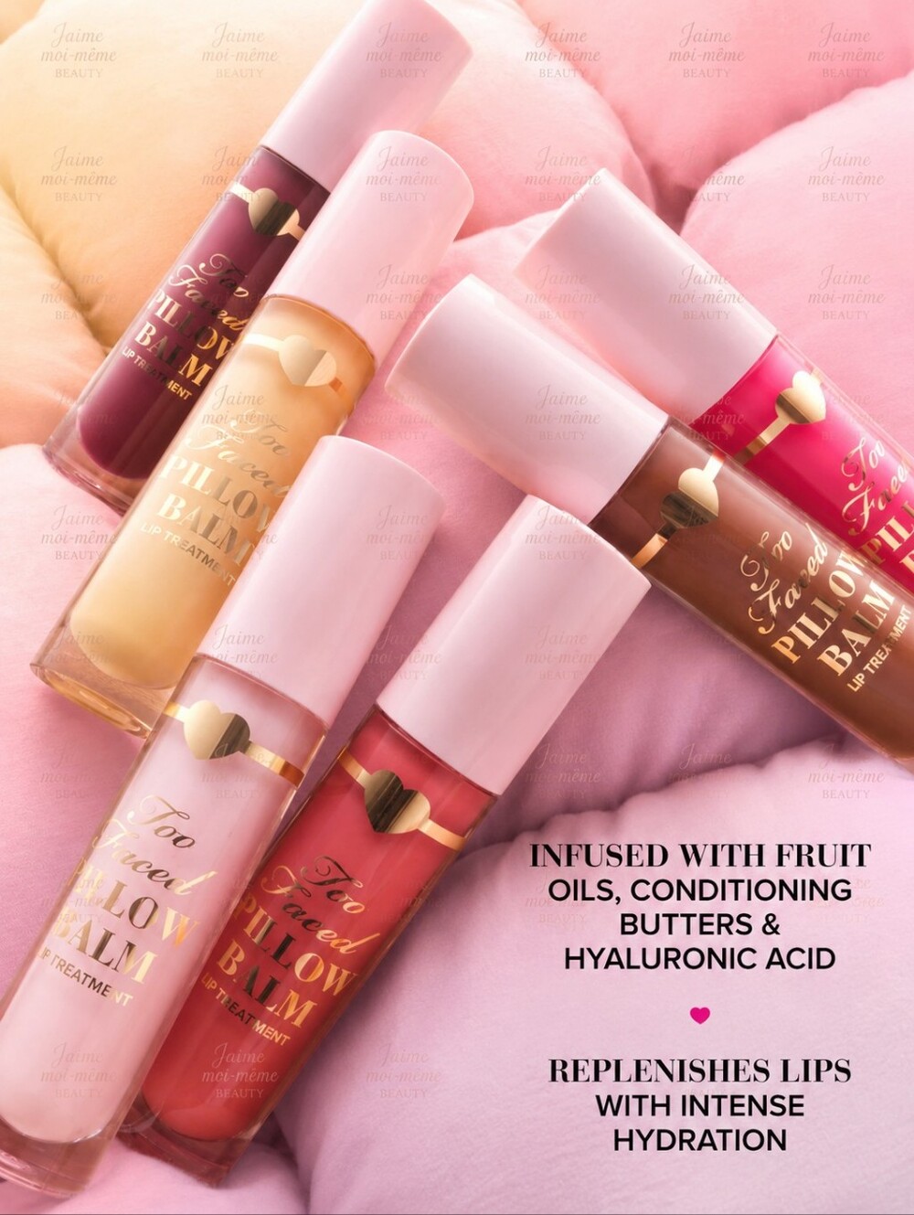 Too Faced Pillow Balm Pink Mint Plumping Lip Balm Treatment - Pink Sparkle - Picture 8 of 13